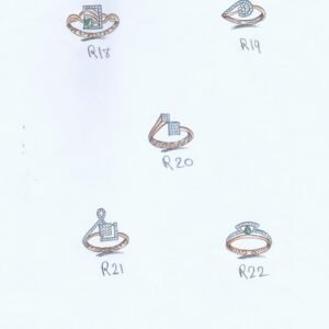 MJD | LR | 003 (22 Ladies Rings)